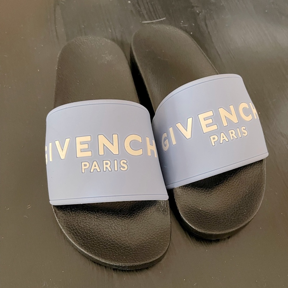 Blue Sandals